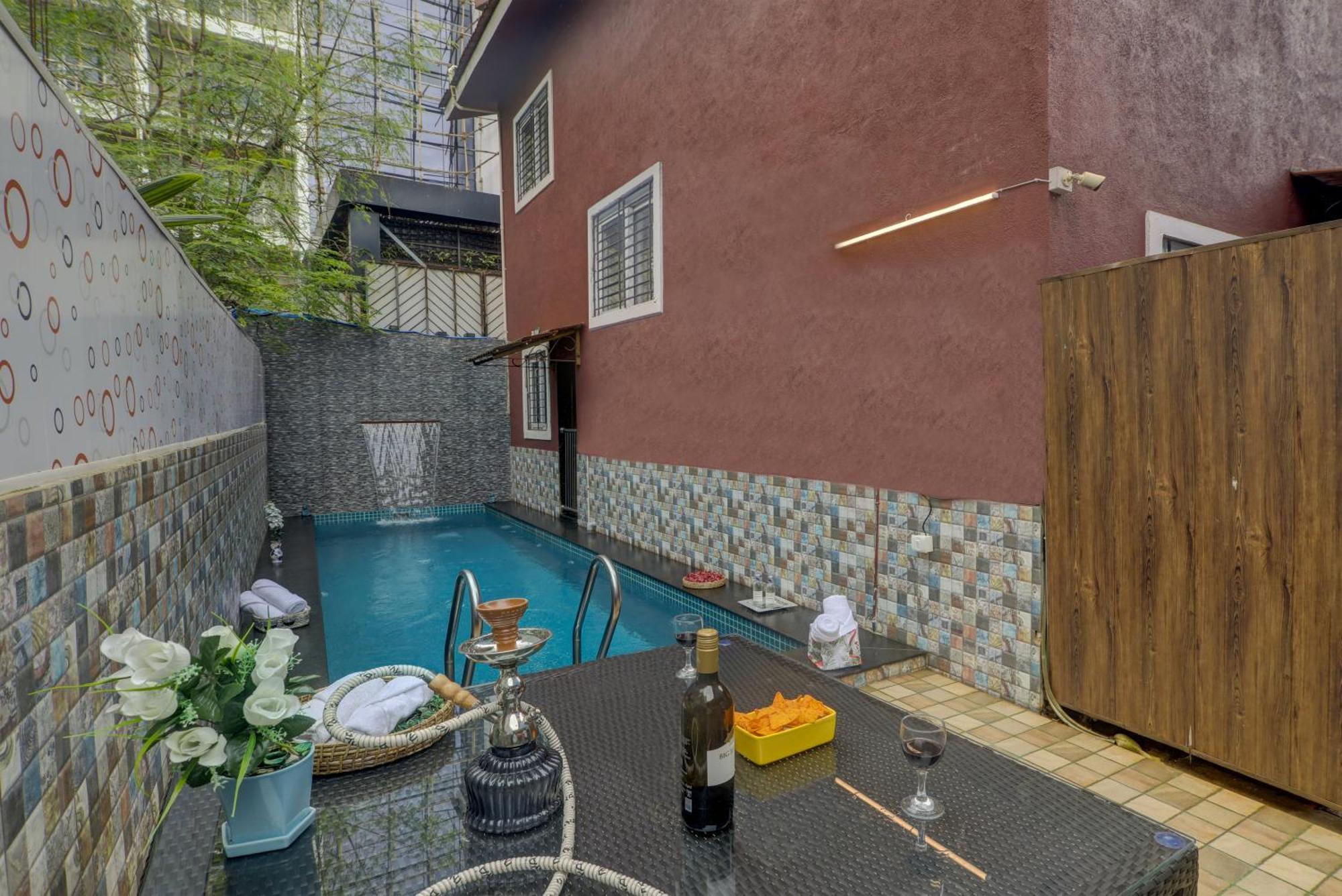 Ludo Private Pool Villa, Wifi-Caretaker-Parking, North Goa Baga Zewnętrze zdjęcie